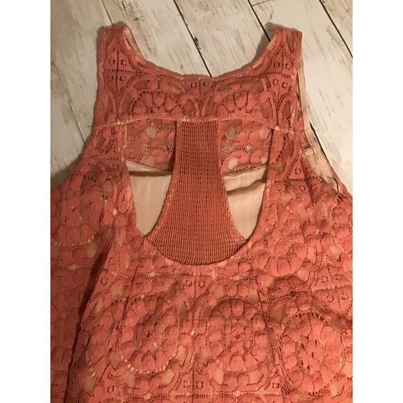 Free people Short & Sweet lace sleeveless mini dress size Small - Picture 4 of 11